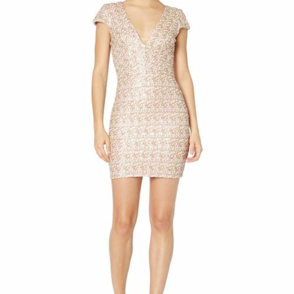 Dress the Population sequined dress NWT